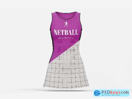 Netball Dress Mockup