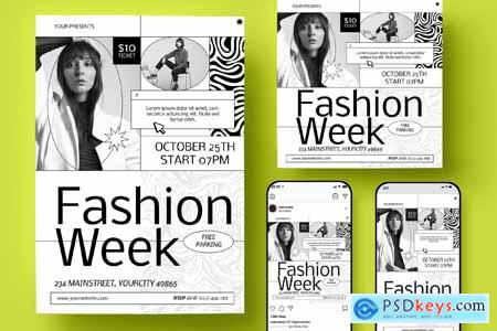 Fashion Week Flyer