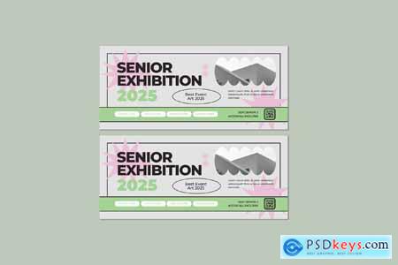 Senior Art Exhibition Ticket