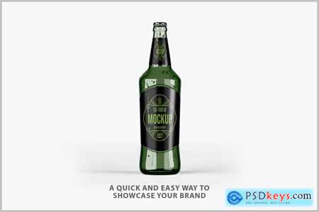 Beer Bottle Mockup