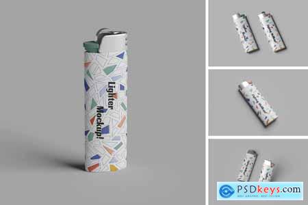 Simple Gas Lighter Mockup