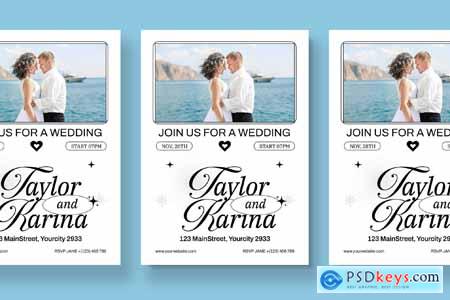 Wedding Invitation T7MNF3H