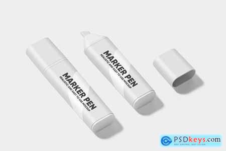 Marker Pen Mockup