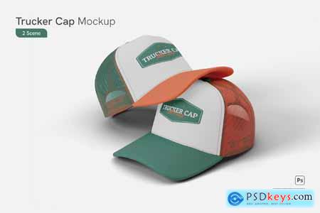 Trucker Cap Mockup