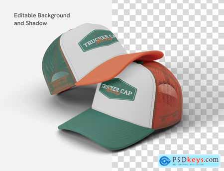 Trucker Cap Mockup