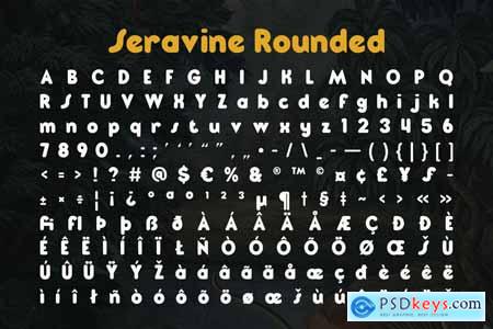 Seravine Rounded