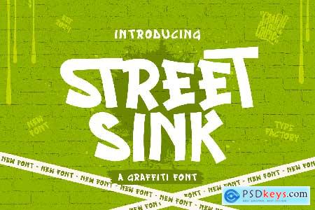 Streetsink - Graffiti Font