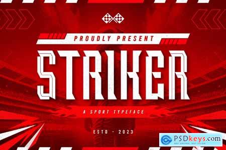 Striker - Sport Typeface