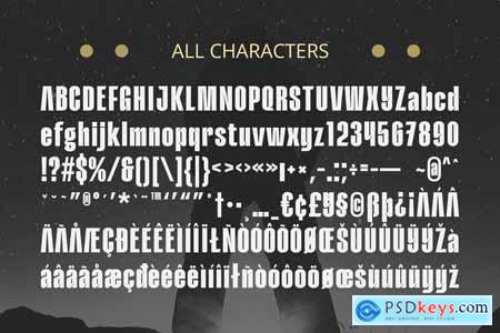 Cedar  Inktrap Font