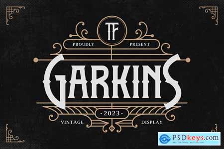 Garkins - Vintage Font Pack