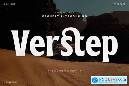 Verstep - Bold Display Serif