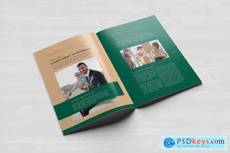 HR Employee Handbook Canva Docx ID PSD