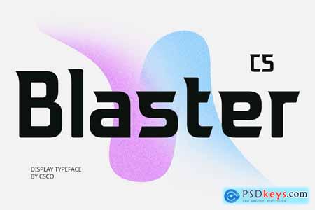 Blaster  Techno Font