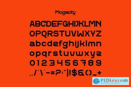 Moganty - Modern Sans Font