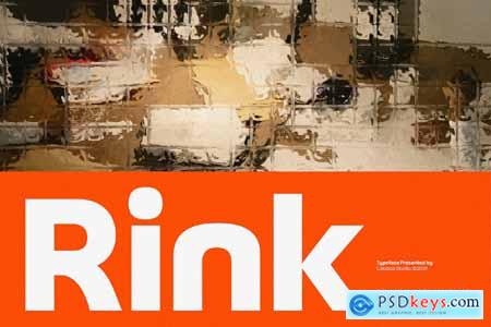 Rink - Geometric Corporate Branding Soft Logo Font