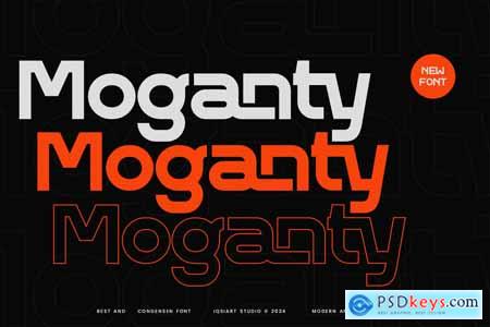 Moganty - Modern Sans Font