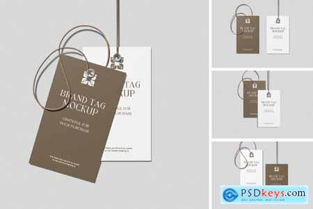 Brand Tag Mockup