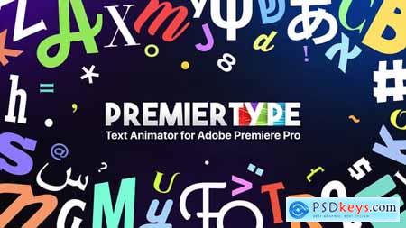 PremierType Text Animation Tool for Premiere Pro 47669221