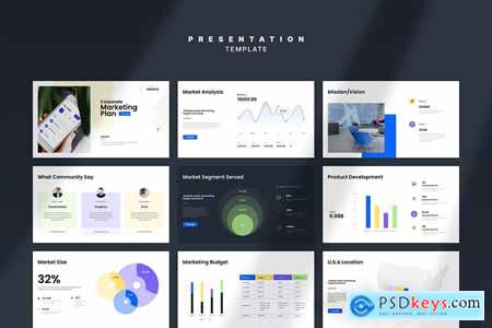 Corporate Marketing Plan Presentation Template