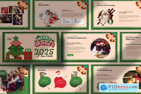 Marry Christmas Presentation Template