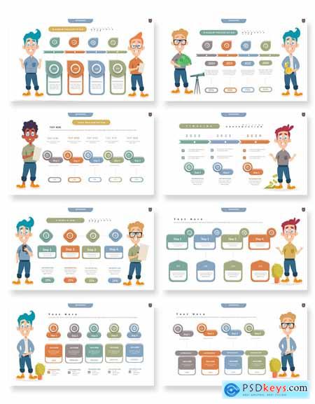 Timeline Infographic Powerpoint Templates