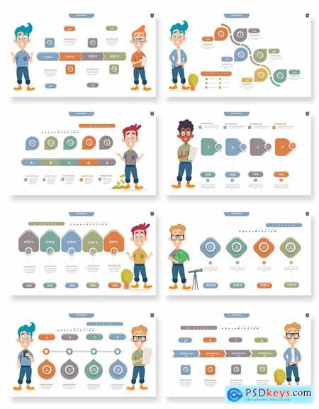 Timeline Infographic Powerpoint Templates