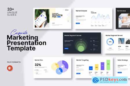 Corporate Marketing Plan Presentation Template