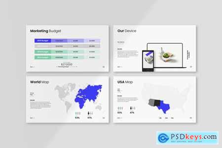 Latest Marketing Plan Presentation Template