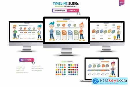 Timeline Infographic Powerpoint Templates