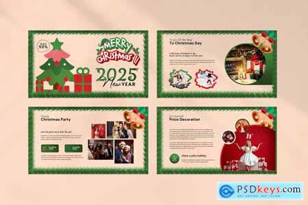 Marry Christmas Presentation Template