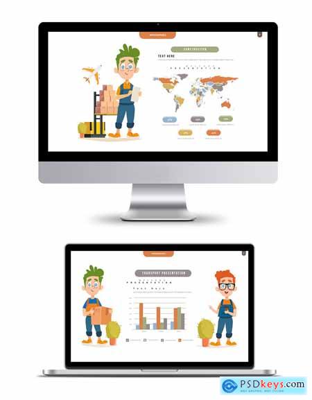 Cargo & Logistic Powerpoint Presentation Templates