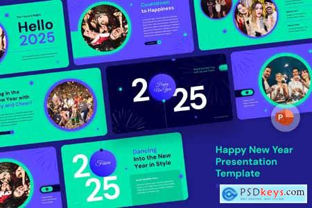 Happy New Year - Powerpoint Presentation