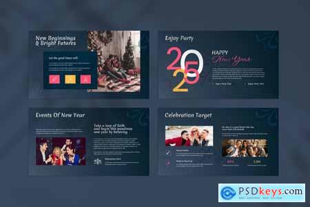 Happy New Year PowerPoint Template