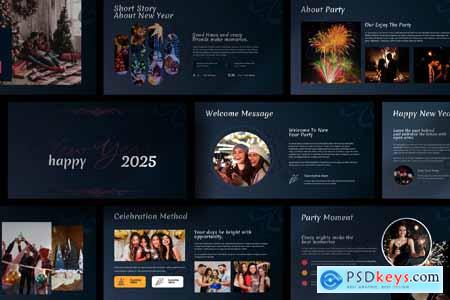 Happy New Year PowerPoint Template