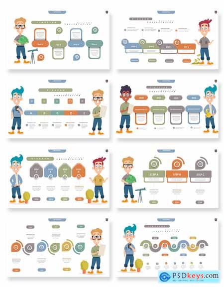 Timeline Infographic Powerpoint Templates