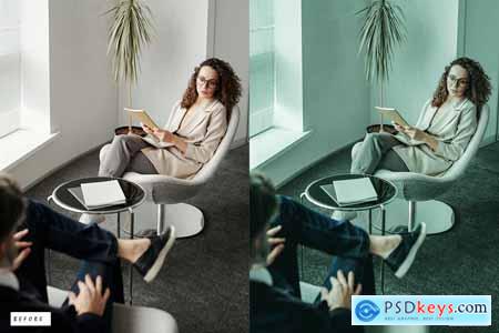 12 Business Portrait Lightroom Presets