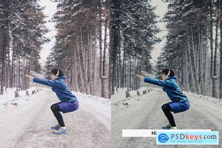 20 Winter Endurance Lightroom Presets and LUTs