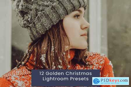 12 Golden Christmas Lightroom Presets