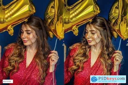 12 New Year Lightroom Presets