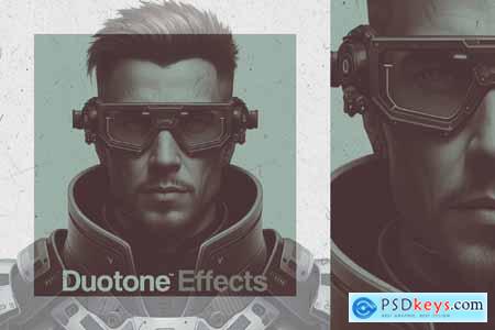 Duotone Photo Effect PSD