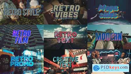 Vintage Retro 09 Text Intro Pack MOGRT 56080426