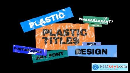 Plastic Titles 56101261