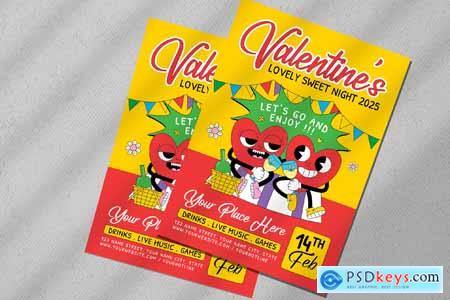 Valentine's Flyer Template H8R4TQ6