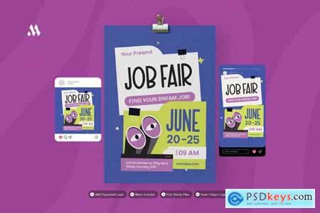 Job Fair - Flyer Set