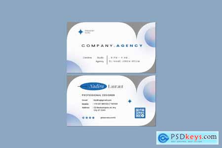 Company Agency Business Card