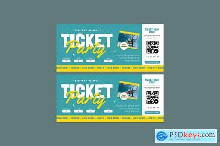 Party Ticket Event Design