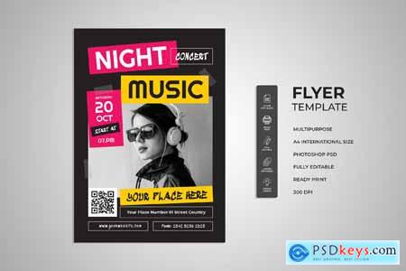 Music Night Flyer