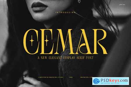 Cemar Elegant Serif Font