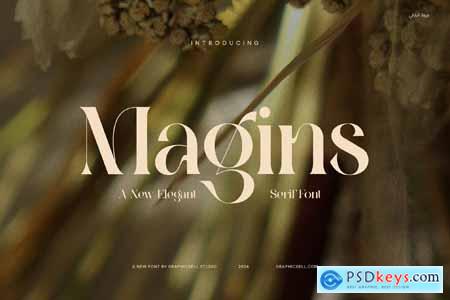 Magins Vintage Serif Font