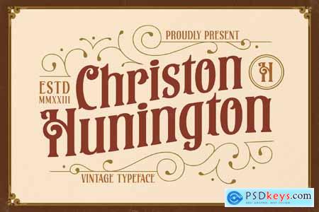 Christon Hunington Font